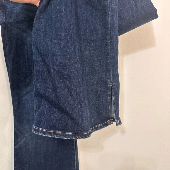 American Eagle Size 10 Women’s Hi Rise Flare Jeans Stretch Dark Wash NWT - Picture 4 of 5